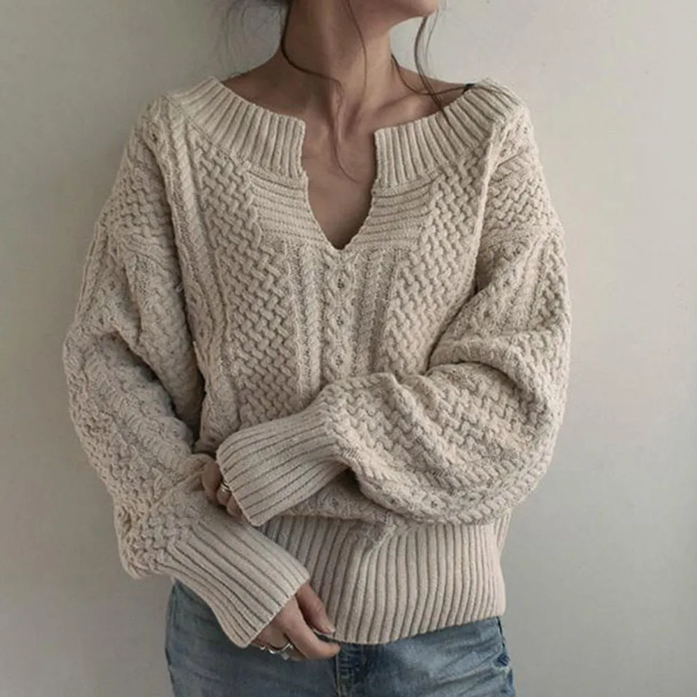 Modern Korean Style Knitwear