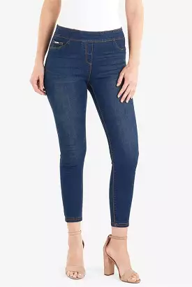 OMG Dark Denim Skinny Ankle Jean