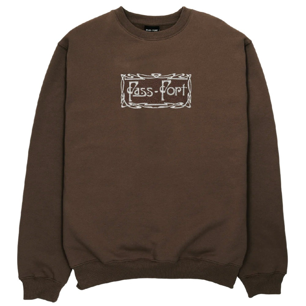 Passport Feather Sweater Brown