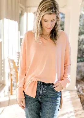 Peach Color Sweater