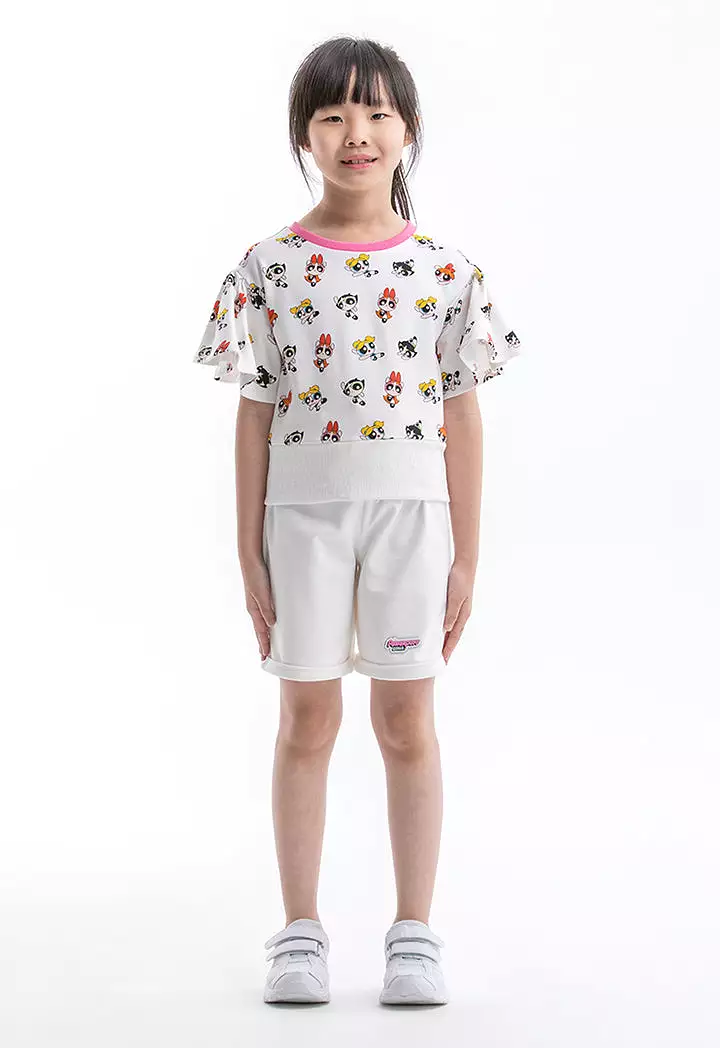 Powerpuff Girls T-Shirt and Shorts Combo