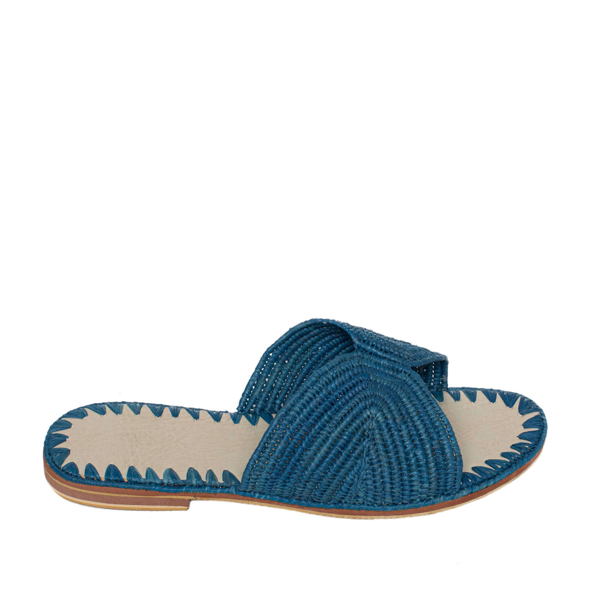 Raffia Slippers - Sun and Moon - Jeans