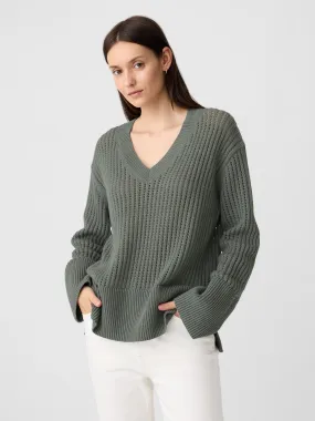 Cozy Knit V-Neck Jumper