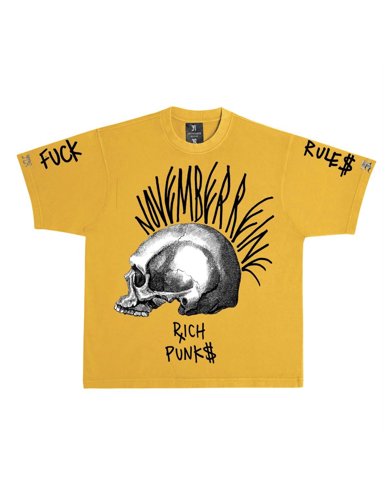 Rich T-Shirt with Punk Theme