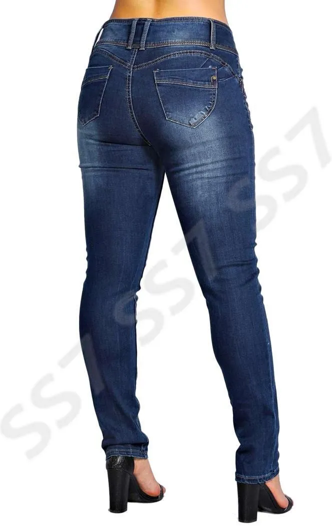 Ripped Skinny Stretch Jean Curve