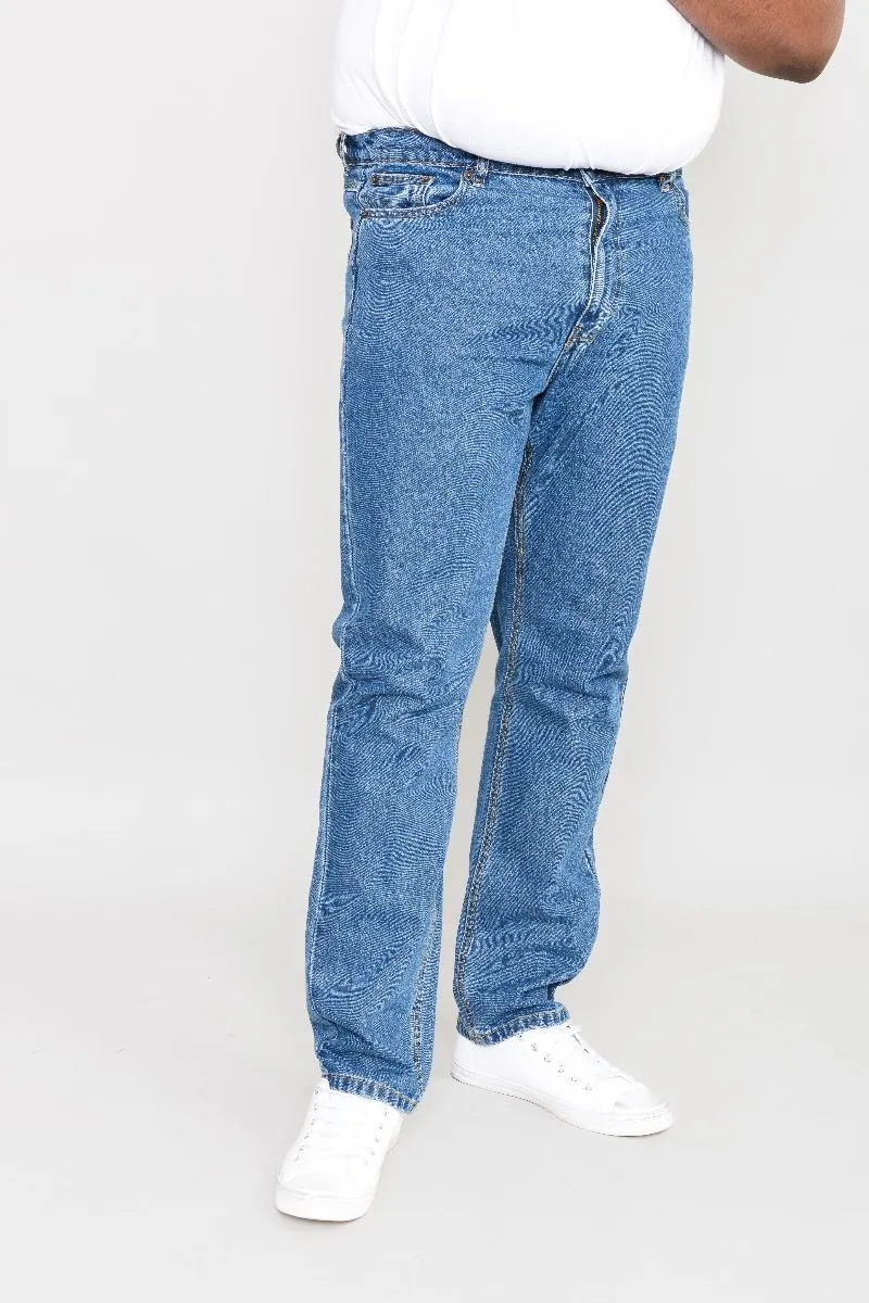 Blue Stonewash Carlos Stretch Denim Jeans by Rockford