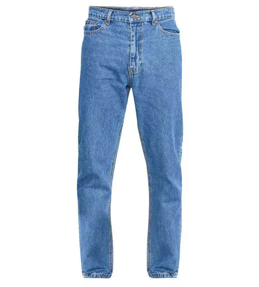 Comfort Stone Wash Rockford Mens Blue Jeans