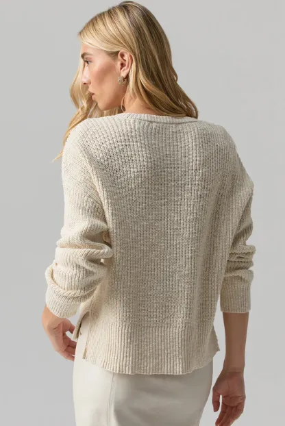 Sanctuary Scoop Neck Sweater Eco Natural - Shop Now