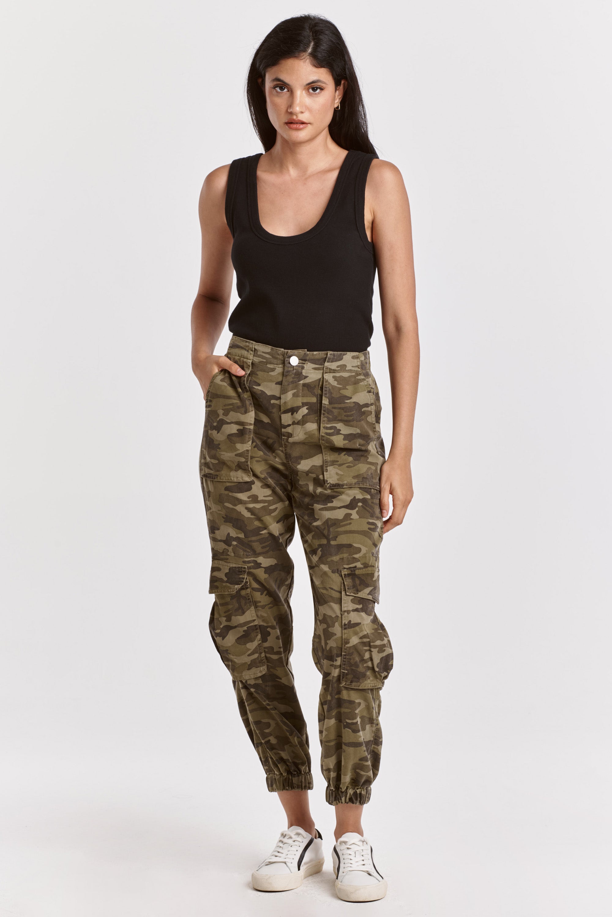 Sandy High Rise Ankle Pants