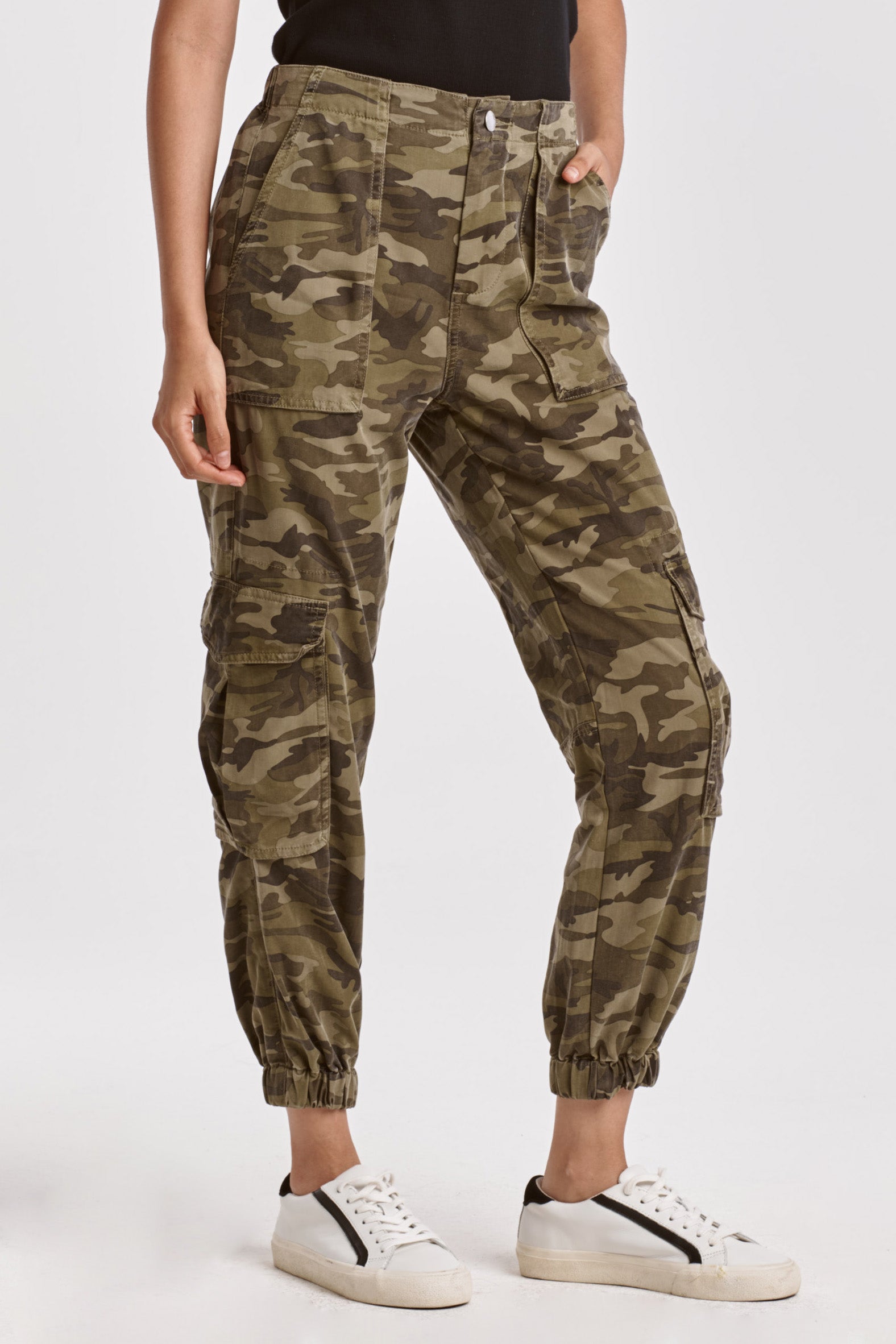 Sandy High Rise Ankle Pants