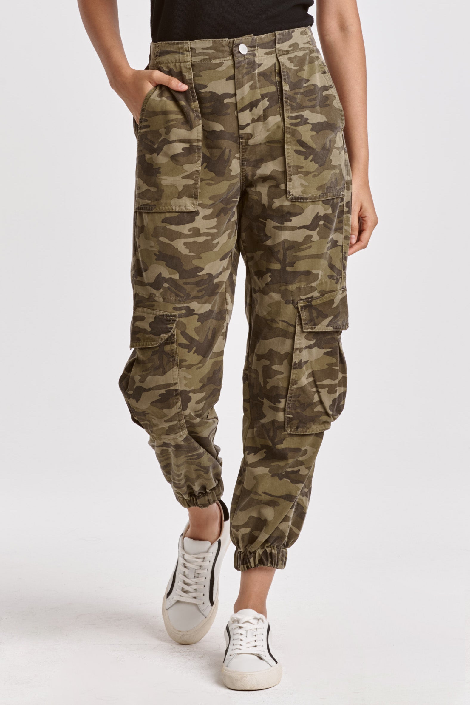 Sandy High Rise Ankle Pants