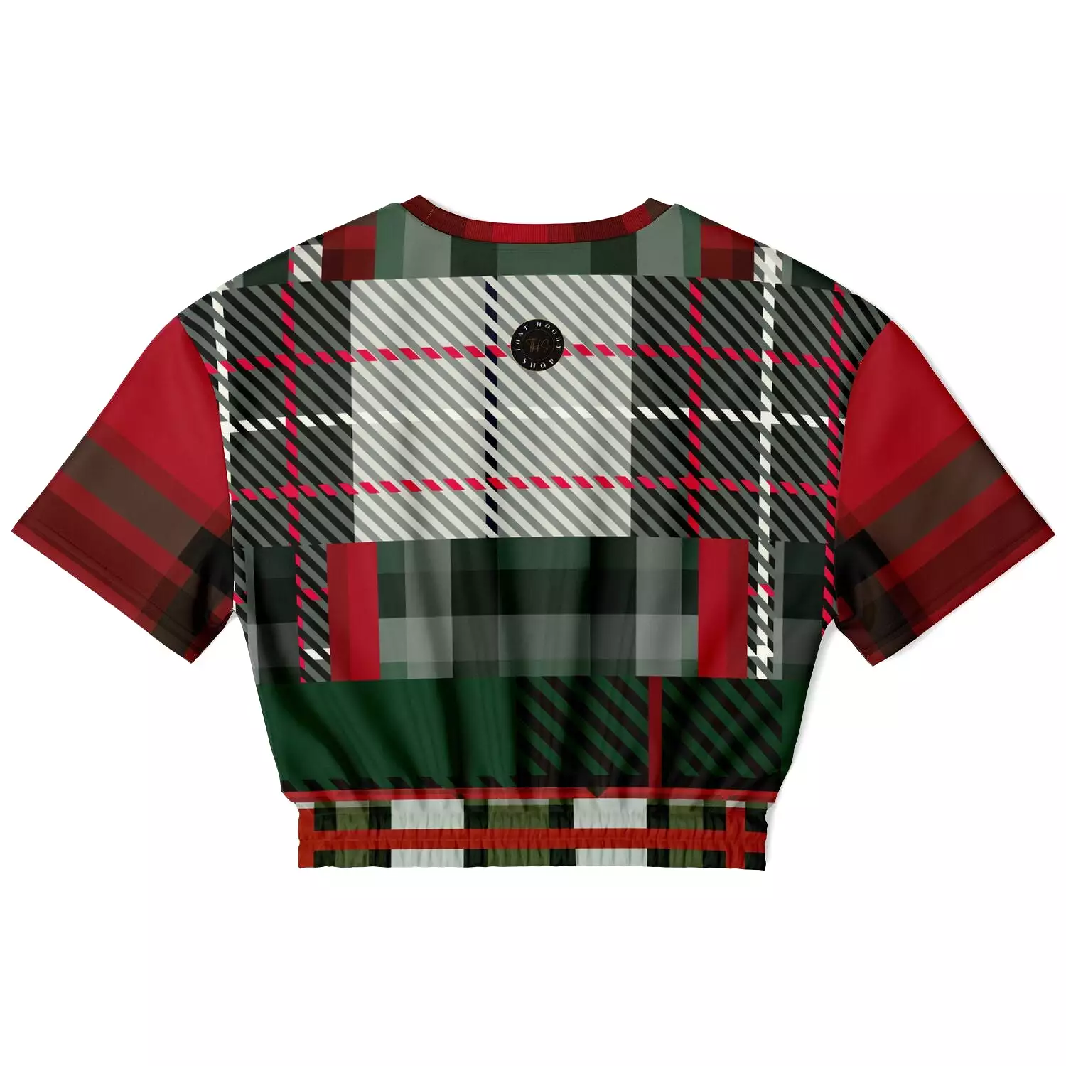 Scots eco-poly cropped sweater