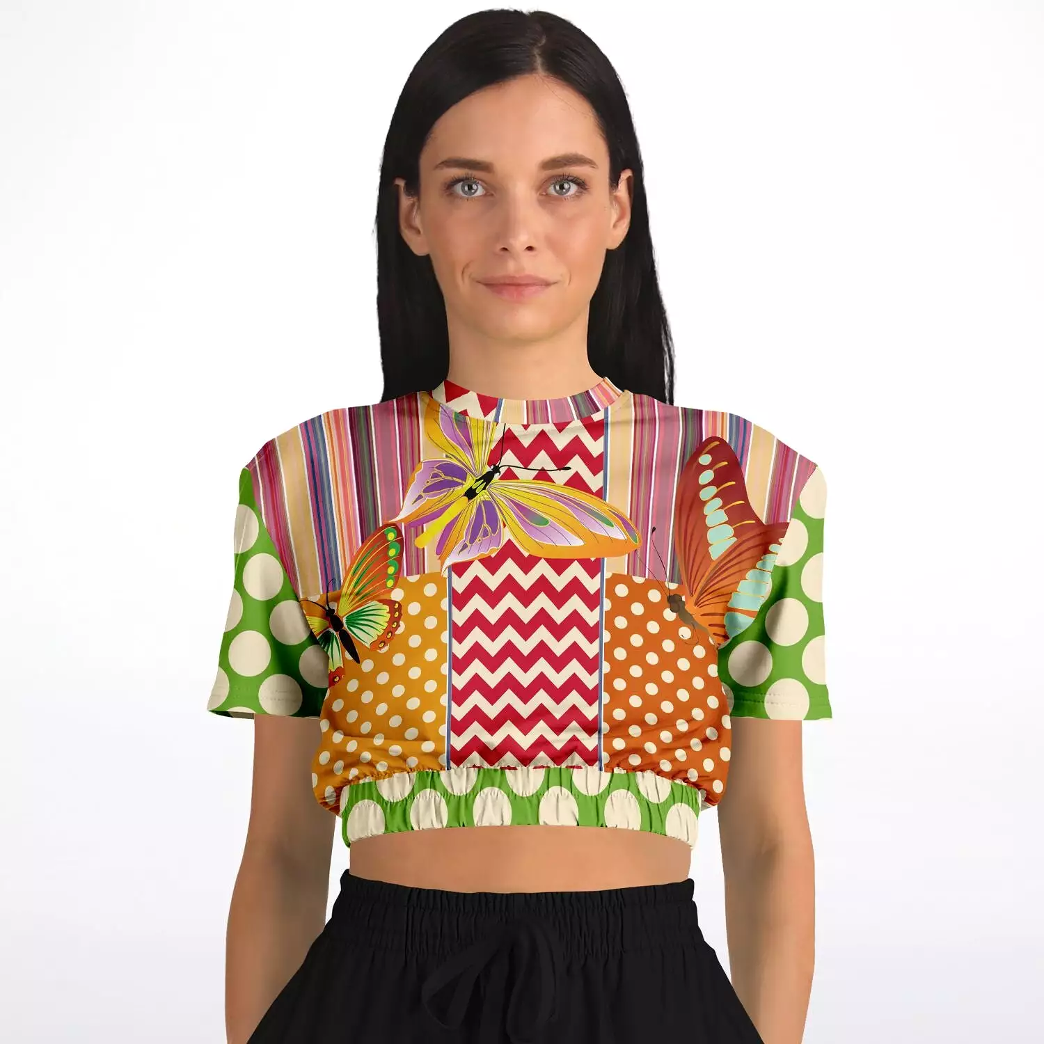 Scotty Piper Cropped Eco-Poly Sweater