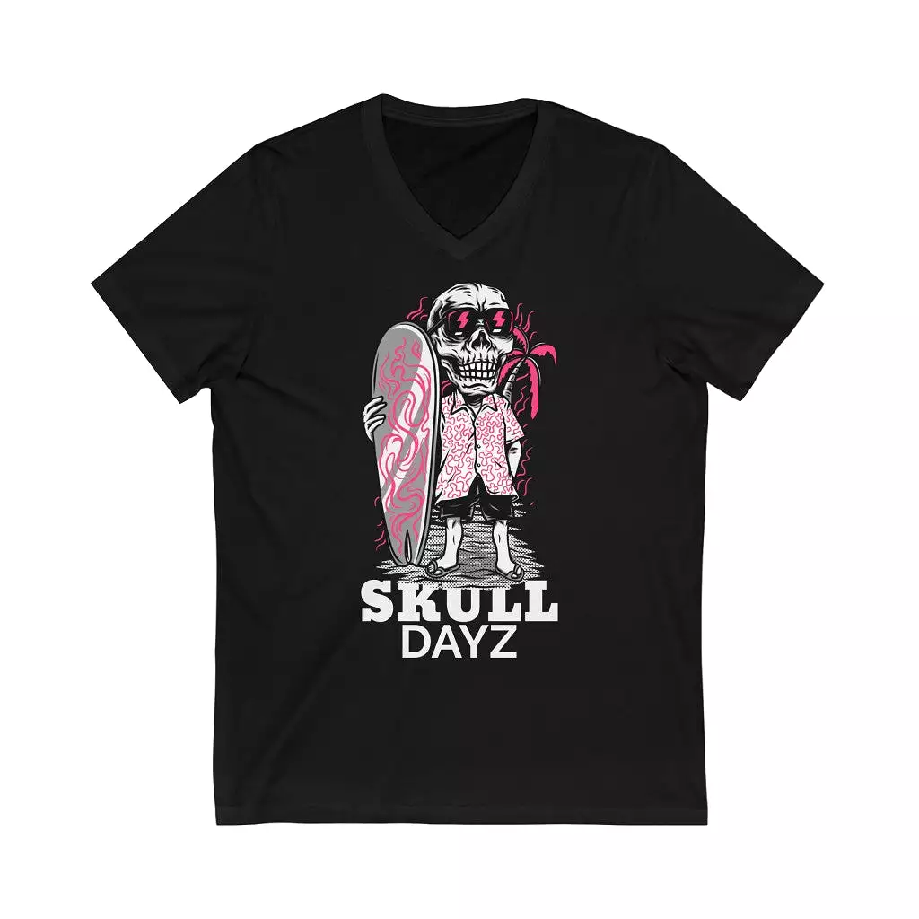 Skull Dayz V-Neck Tee Jersey