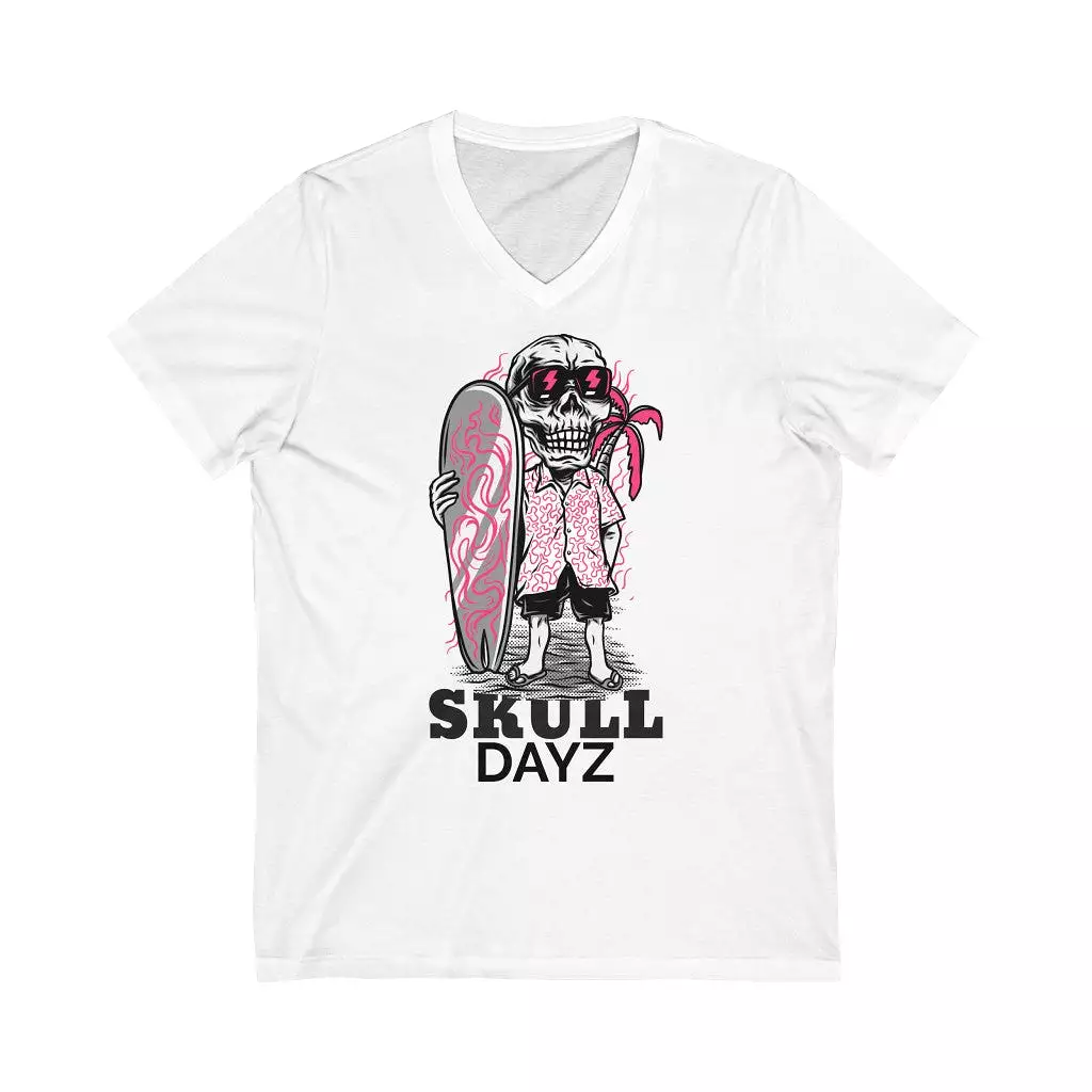 Skull Dayz V-Neck Tee Jersey