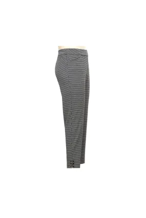 Southern Lady Houndstooth Print Ankle Pants