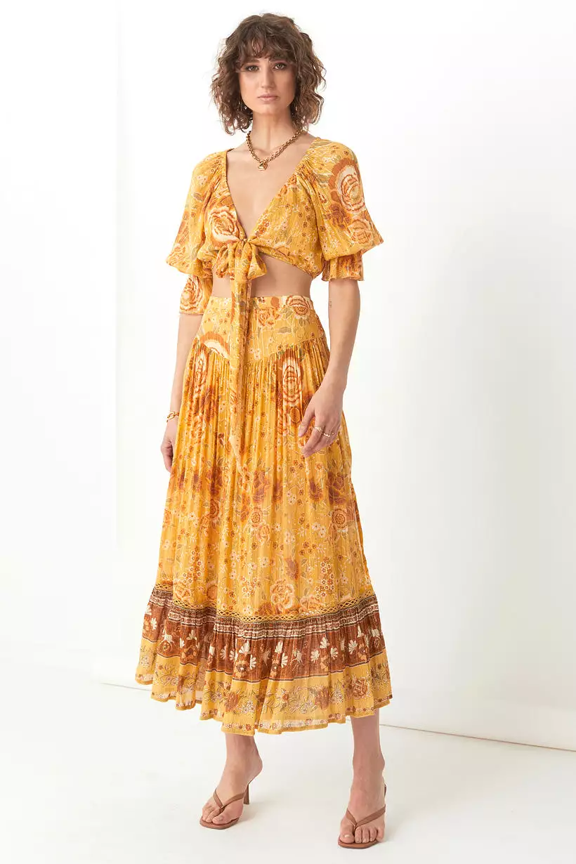 Spell Gypsy Mystic Maxi Skirt Sunflower - Buy Online Now