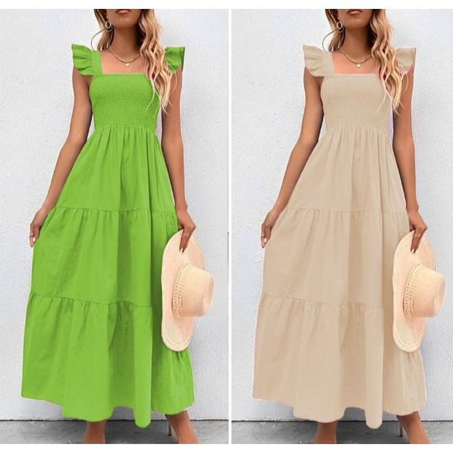 Square Maxi Dress