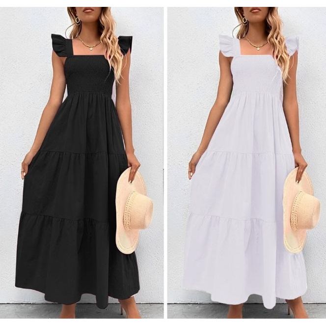 Square Maxi Dress