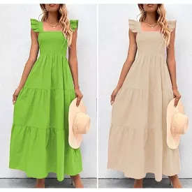 Square Maxi Dress