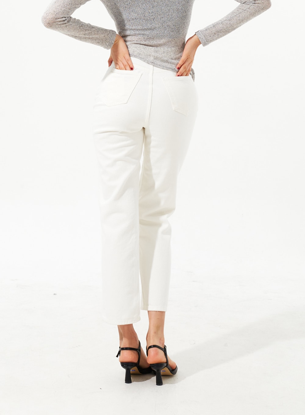 Straight Leg Ankle Pants - IM323