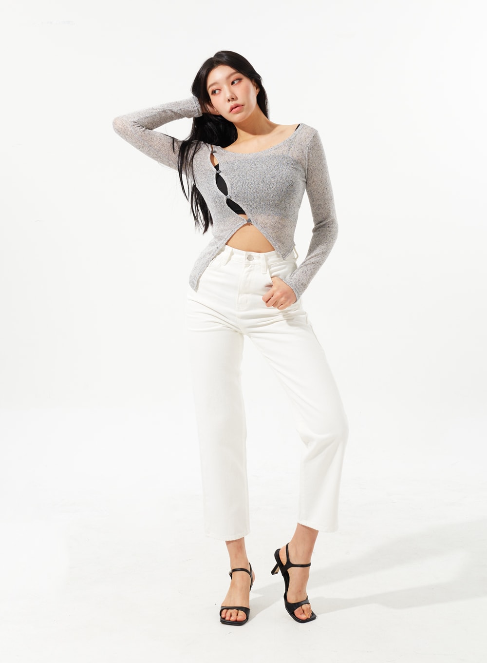 Straight Leg Ankle Pants - IM323