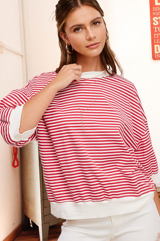 Striped Boat Top for upcoming days