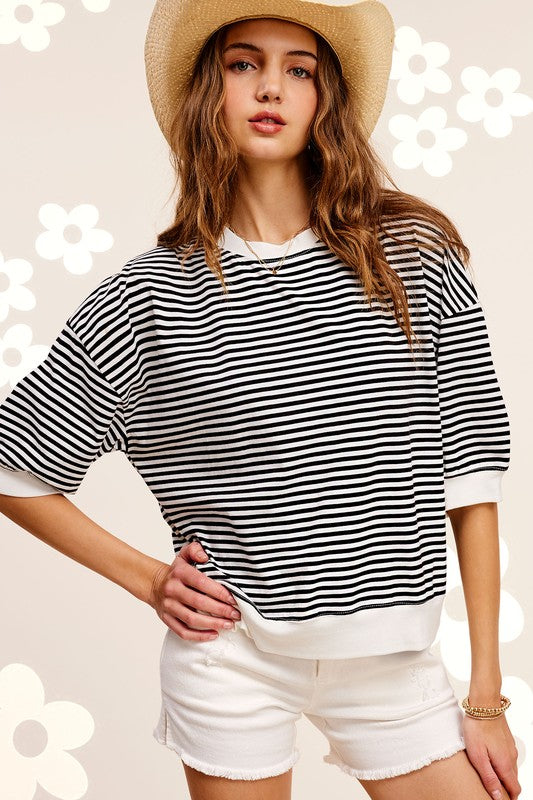 Striped Boat Top for upcoming days