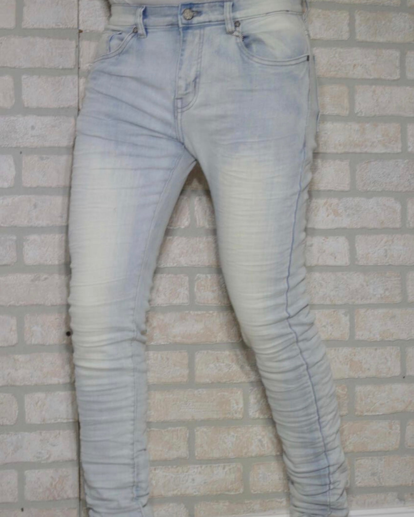 Super Stretch Acid Washed Jeans - Buy Now!