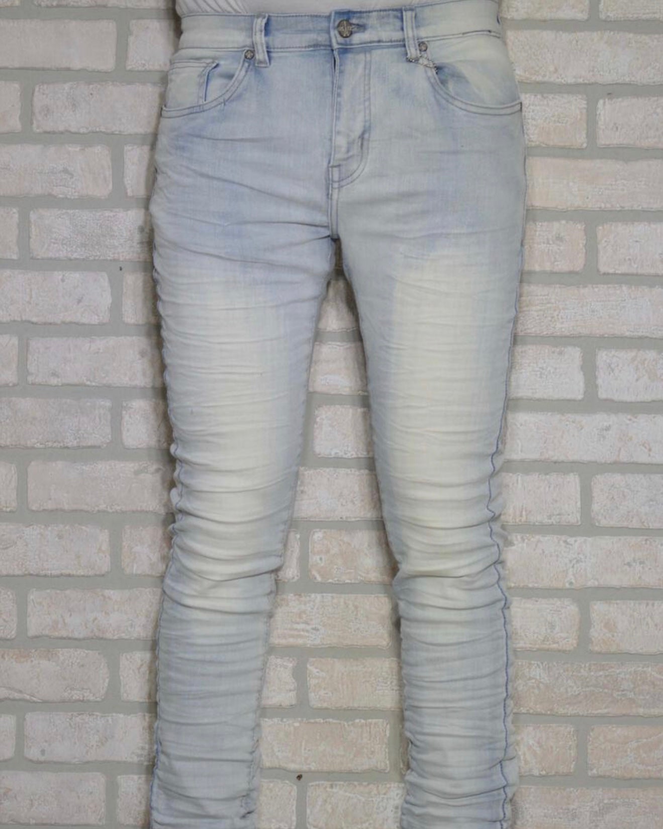 Super Stretch Acid Washed Jeans - Buy Now!