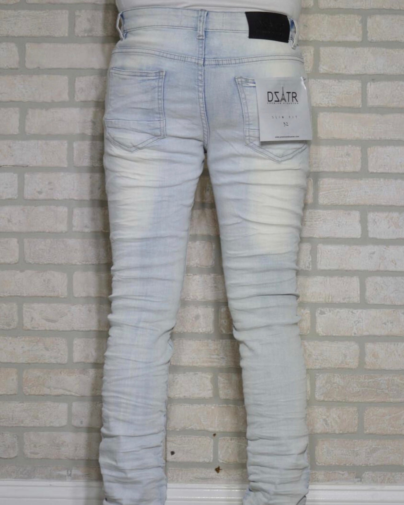 Super Stretch Acid Washed Jeans - Buy Now!