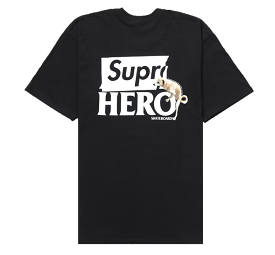 Supreme Black Dog Tee - ANTIHERO Design