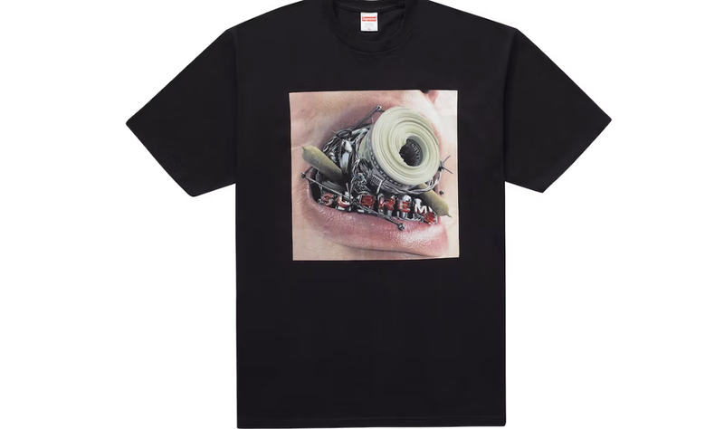 Supreme Black Tee Braces