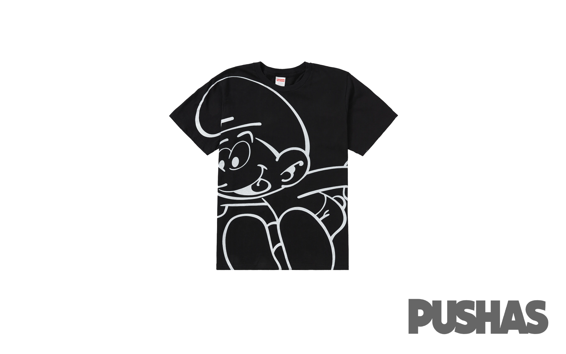 Supreme Smurfs Black T-Shirt 2020