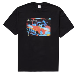 Supreme Yohji Yamamoto Game Over T-Shirt in Black