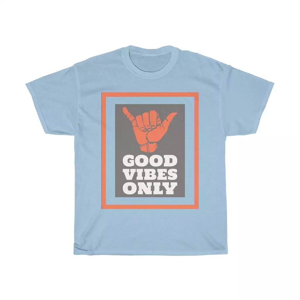 T-Shirt with Positive Vibes+