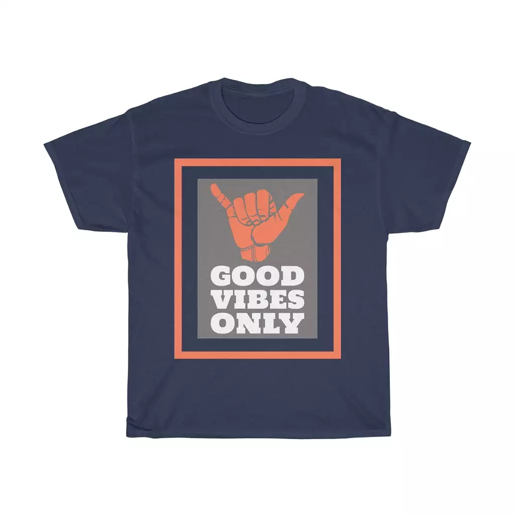 T-Shirt with Positive Vibes+