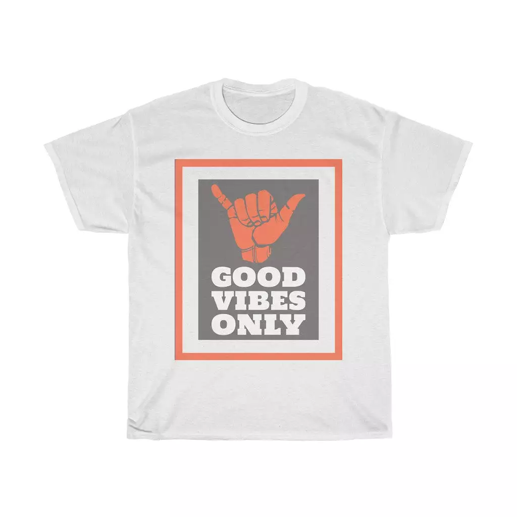 T-Shirt with Positive Vibes+