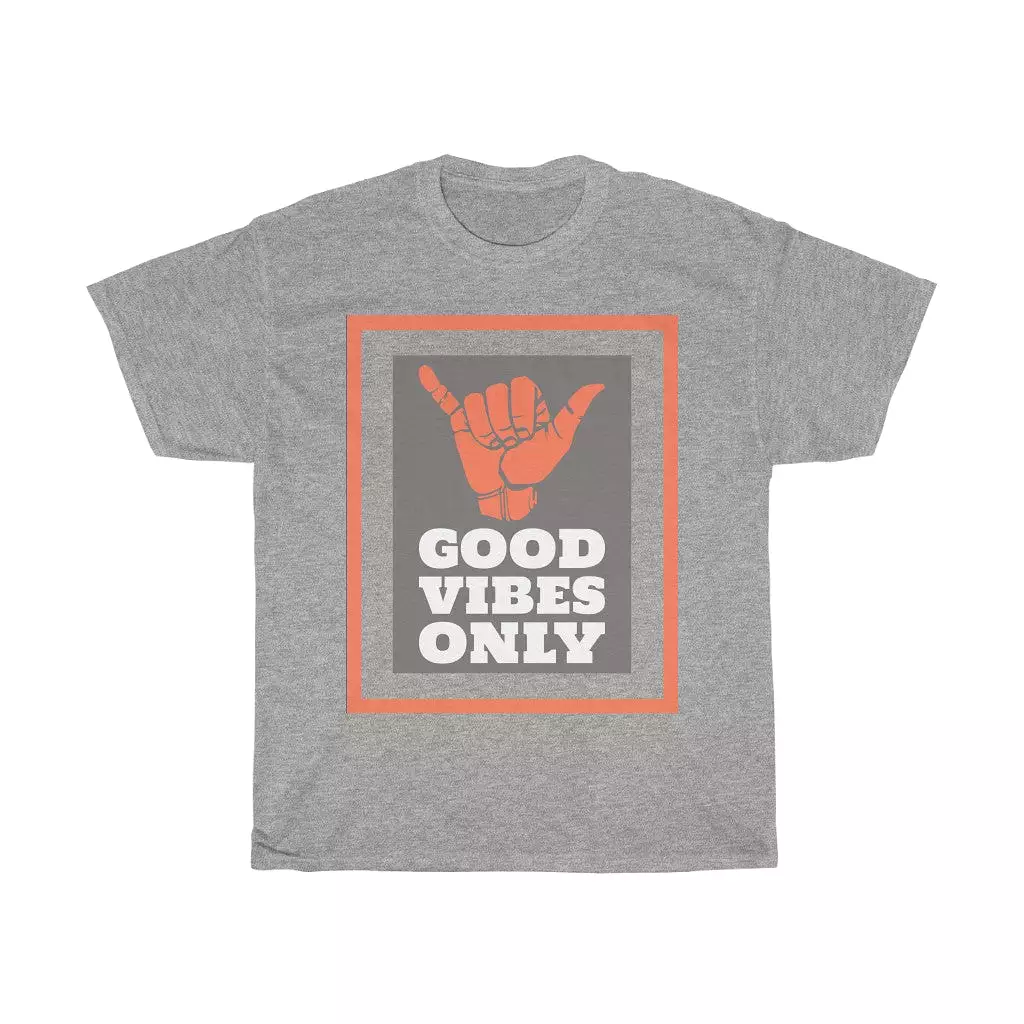 T-Shirt with Positive Vibes+