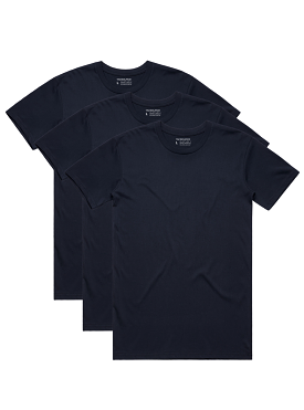 TacSource 100% Cotton Lightweight Undergear Tee 2.0 - 3 Pack - Best Deal