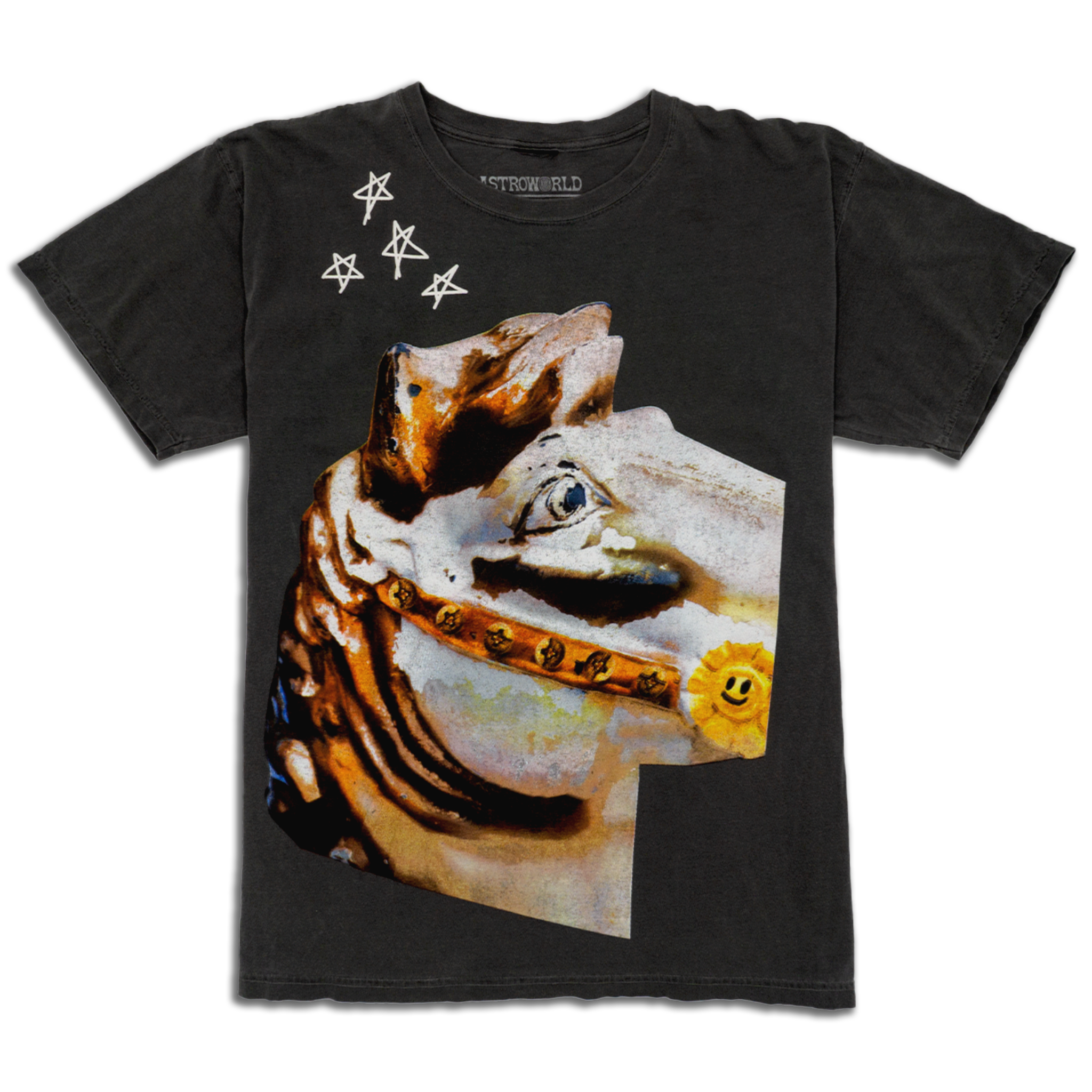 Travis Scott Astroworld T-Shirt, Washed Black - Shop Now!