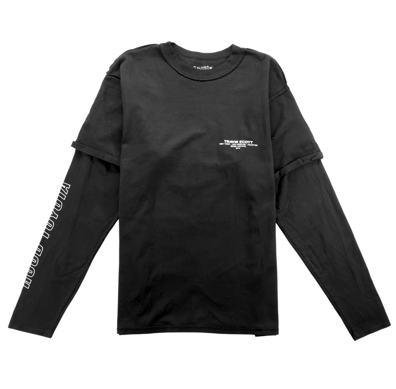 Travis Scott Toyota Black Long Sleeve Tee