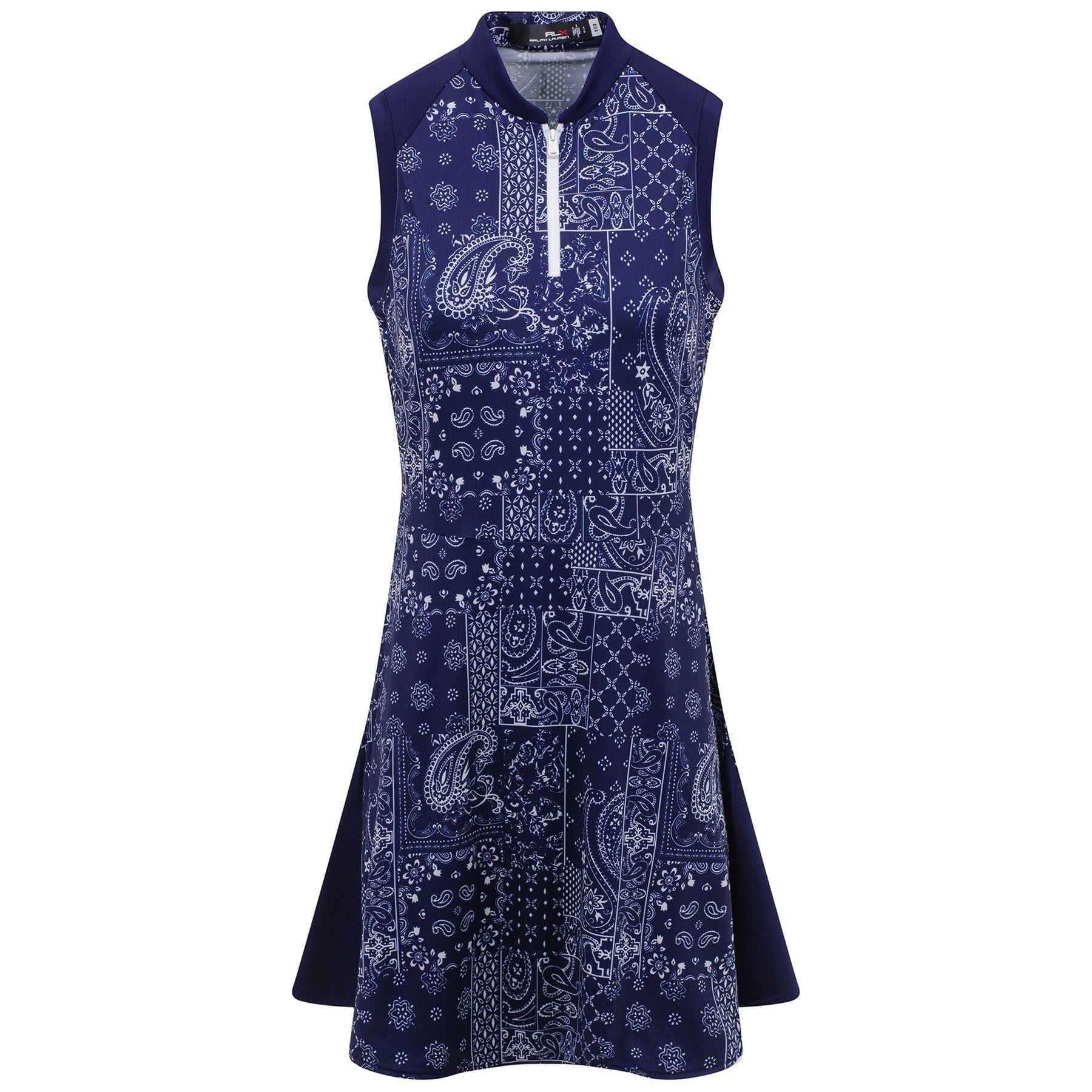 TRENDYGOLF Womens Bandana Patchwork Sleeveless Dress 2024