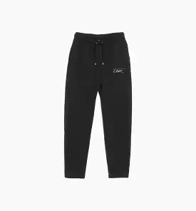 Union Fleece Jogger Pants for Men - Black