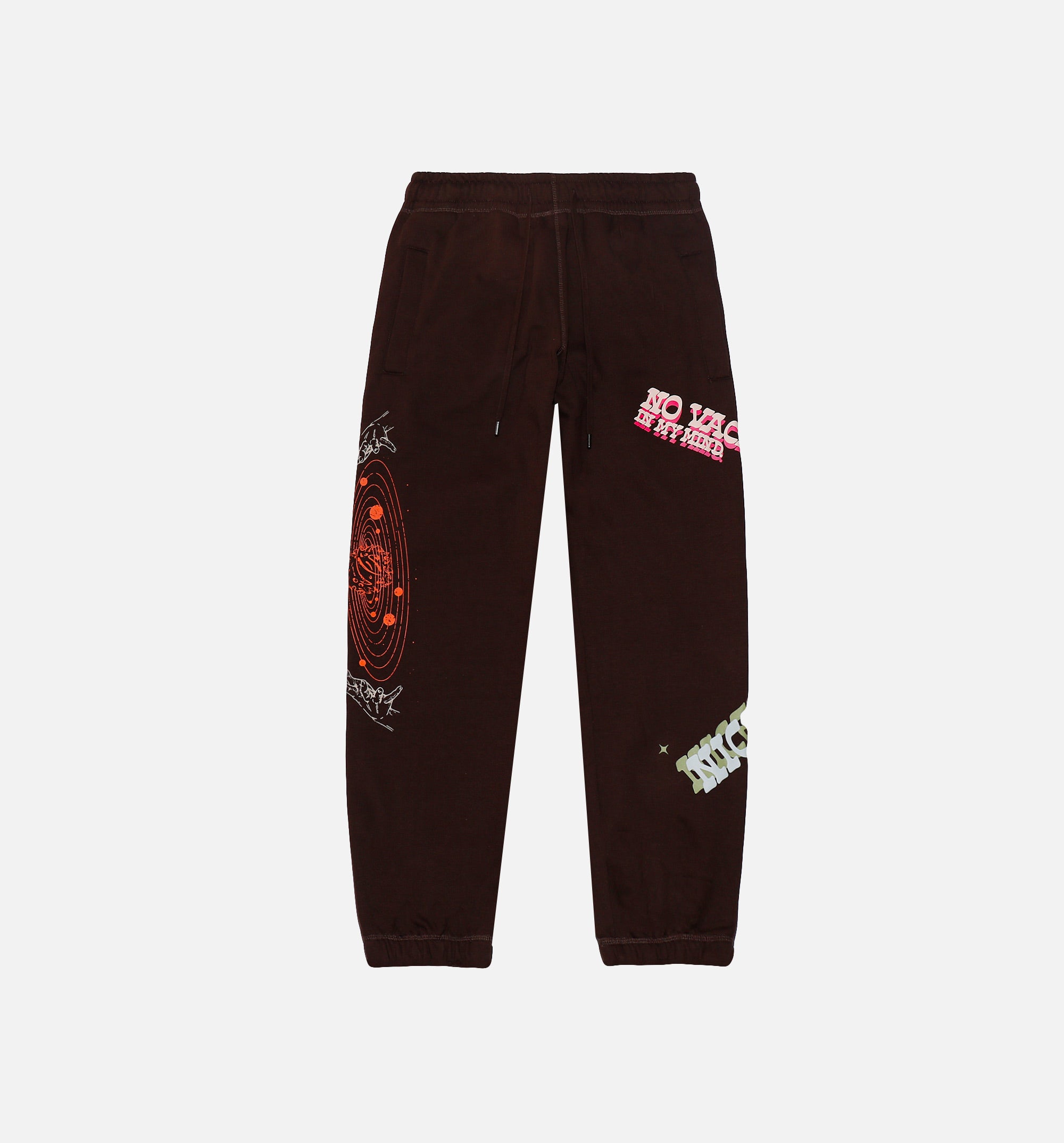 Vacancy Fleece Jogger Pants - Brown