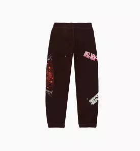 Vacancy Fleece Jogger Pants - Brown