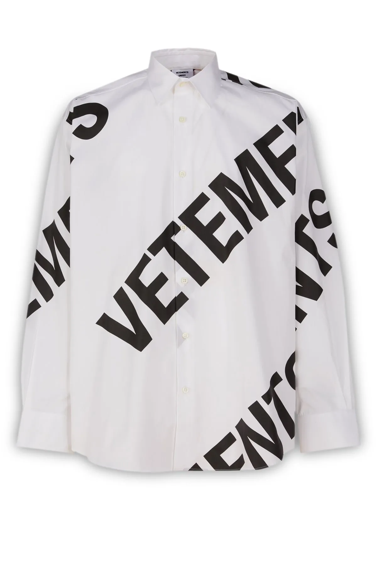 Vetements Logo Long Sleeve Shirt