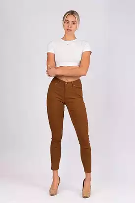 Wakee Denim Stretch Jegging Jean Skinny Tan - Buy Online