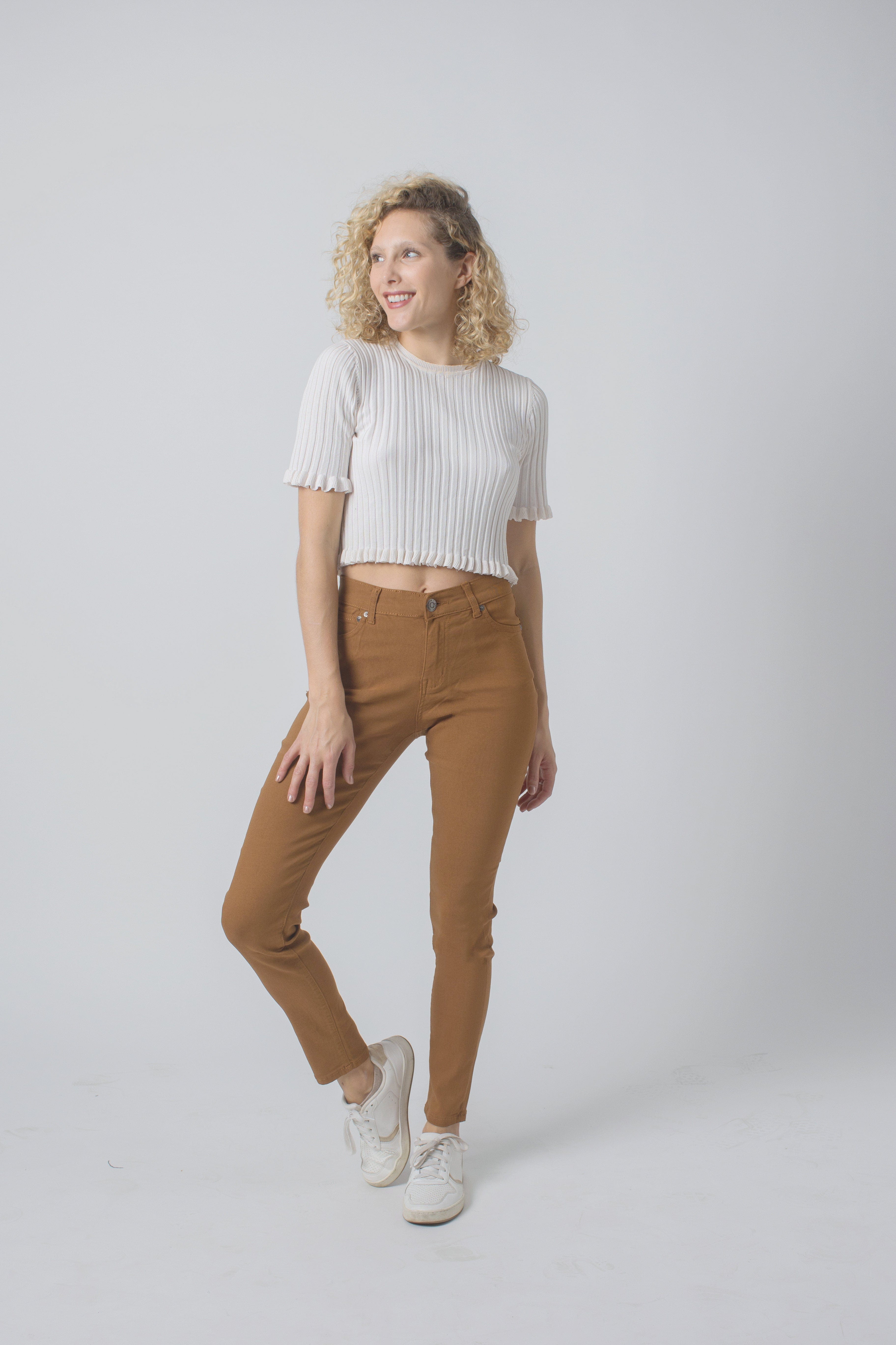 Wakee Denim Stretch Jegging Jean Skinny Tan - Buy Online