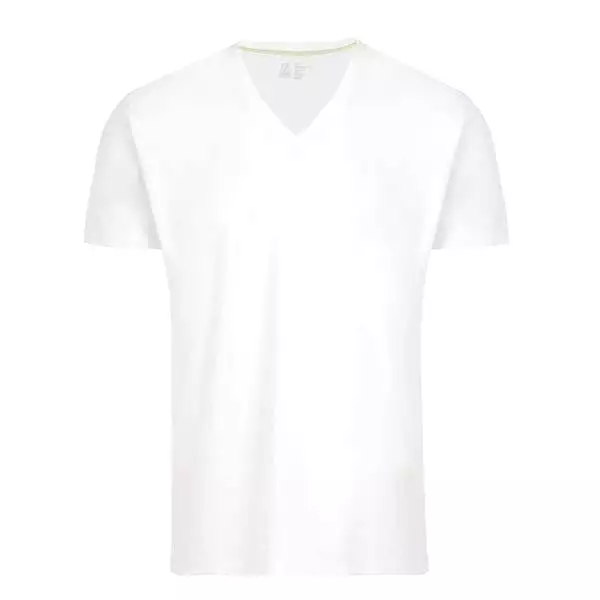 White Deep V-Neck Undershirt - Affordable Prices